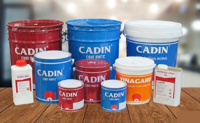 Sơn vạch kẻ đường Cadin