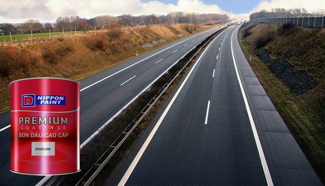 Sơn vạch kẻ đường Nippon Road Line